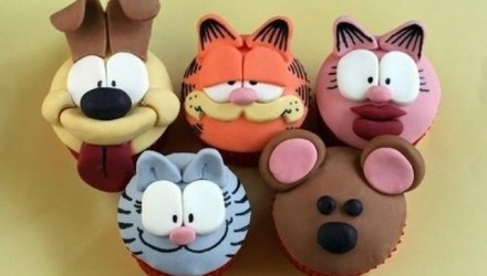 Kids Garfield Cupcakes Kids Garfield Cupcakes
