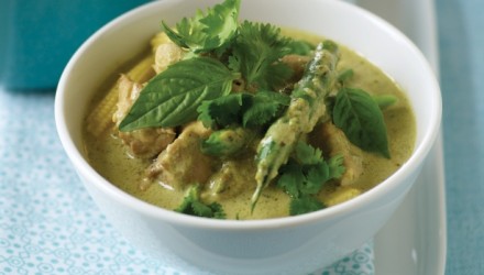 Green curry chicken